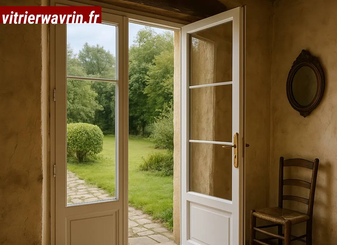 Installation de fenêtre en PVC Wavrin